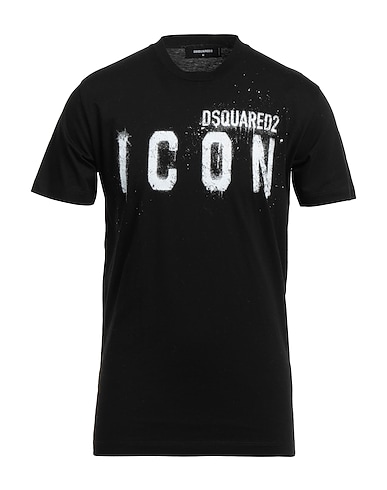 DSQUARED2 T-shirt Black 100% Cotton