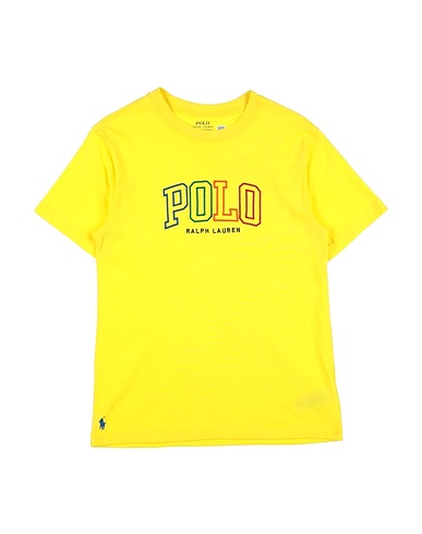POLO RALPH LAUREN T-shirt Yellow 100% Cotton