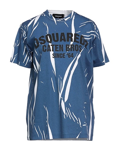 DSQUARED2 T-shirt Blu notte 100% Cotone