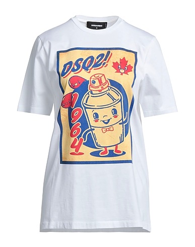 DSQUARED2 T-shirt White 100% Cotton