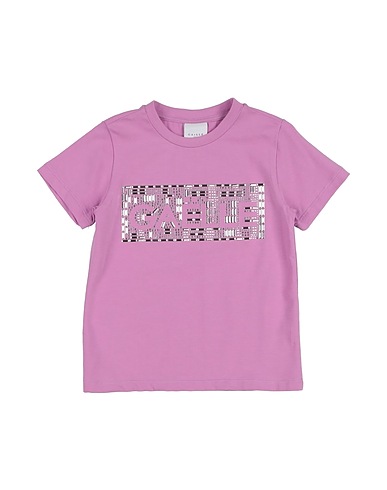 GAëLLE Paris T-shirt Mauve 96% Cotton, 4% Elastane