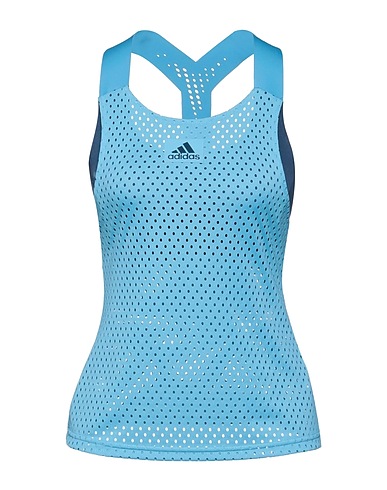ADIDAS Vest Sky blue 100% Recycled polyester