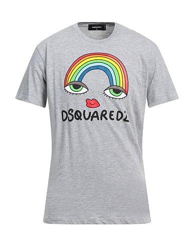 DSQUARED2 T-shirt Grigio chiaro 88% Cotone, 12% Viscosa