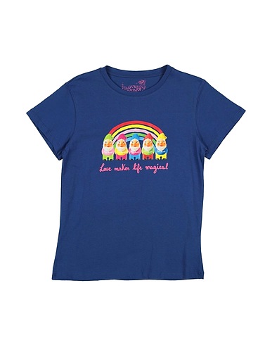 LOVE THERAPY T-shirt Bleu marine 100% Coton