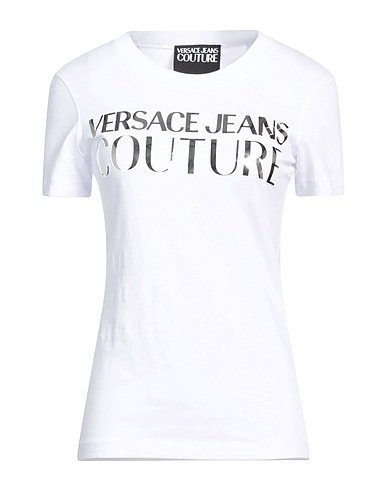 VERSACE JEANS COUTURE T-Shirt Weiß 95% Baumwolle, 5% Elastan
