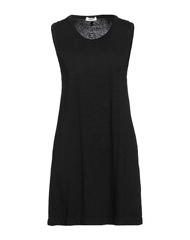 WOOL & CO Vest Black 98% Linen, 2% Elastane