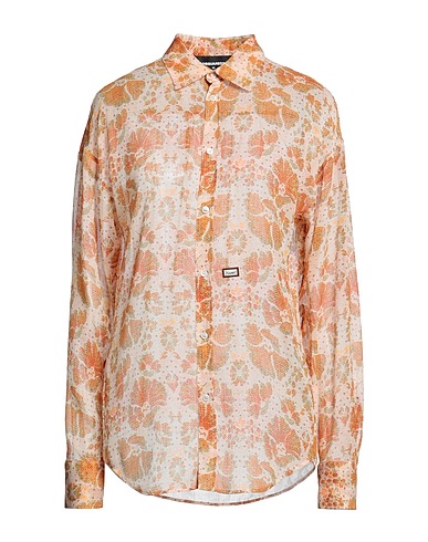 DSQUARED2 Patterned shirts & blouses Beige 100% Polyester