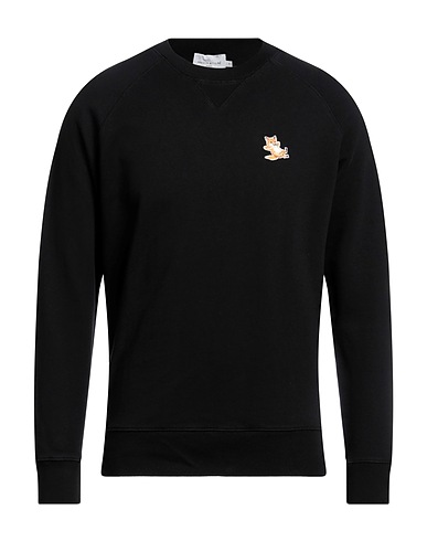MAISON KITSUNÉ Sweatshirt Black 100% Cotton