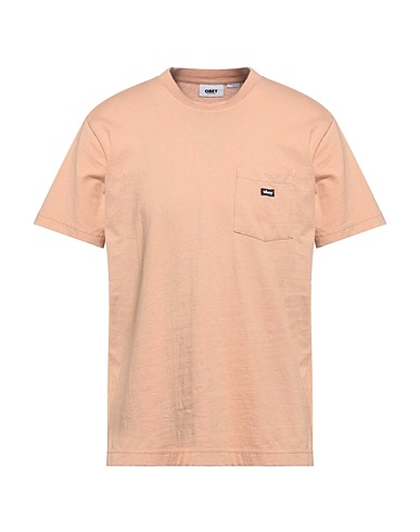 OBEY Basic T-Shirt Sand 60% Recycled cotton, 40% Recycled polyester