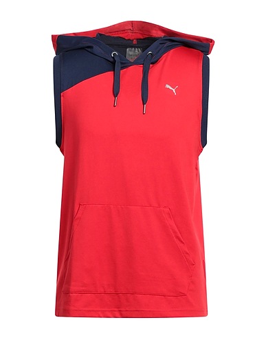 PUMA Hoodie Ziegelrot 90% Polyester, 10% Elastan