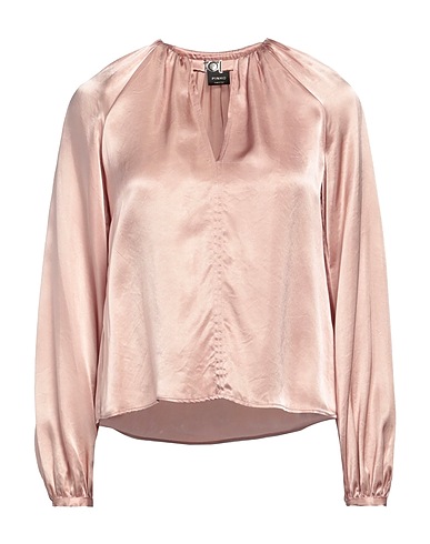PINKO Top Beige 67% Acetate, 33% Viscose