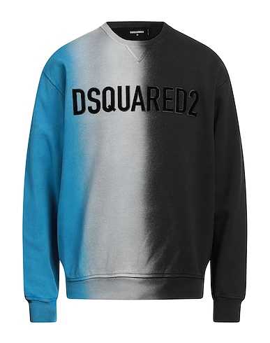 DSQUARED2 Sweatshirt Black 100% Cotton, Elastane
