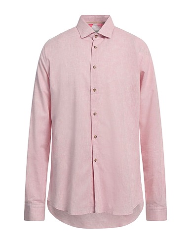 ALESSANDRO LAMURA Linen shirt 55% Linen, 45% Cotton