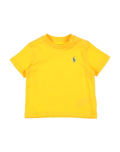 POLO RALPH LAUREN T-shirt  Cotton Jersey Crewneck Tee 
 Apricot 100% Cotton