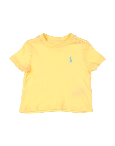 POLO RALPH LAUREN T-shirt  Cotton Jersey Crewneck Tee 
 Yellow 100% Cotton