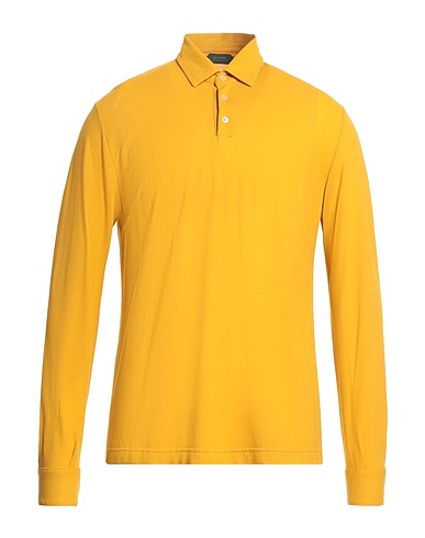 ZANONE Polo Giallo ocra 100% Cotone