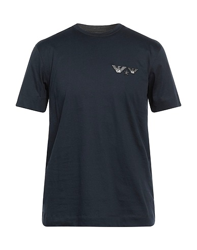 EMPORIO ARMANI Ｔシャツ ネイビー コットン 100%