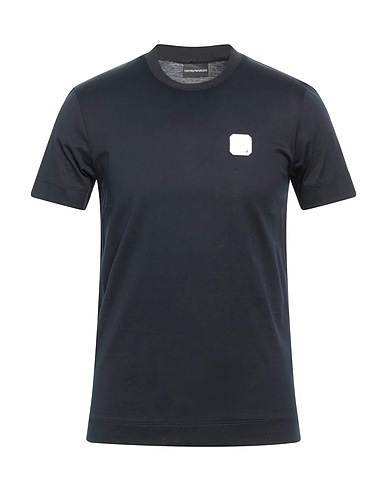 EMPORIO ARMANI T-shirt Navy blue 100% Cotton
