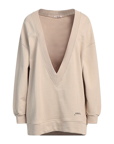HINNOMINATE Sweatshirt Beige 100% Cotton