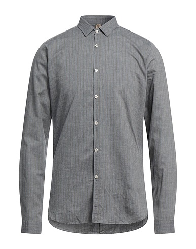 DNL Striped shirt Grey 100% Cotton
