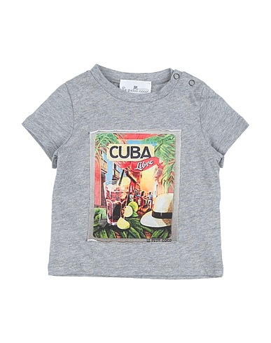 LE PETIT COCO T-shirt Grey 100% Cotton