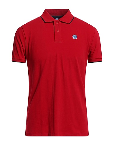 NORTH SAILS Polo shirt Red 100% Cotton
