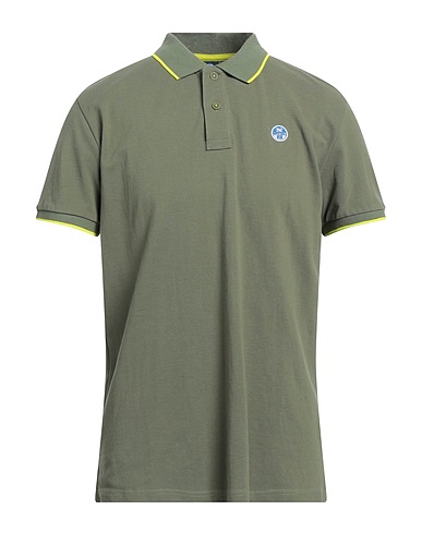 NORTH SAILS Poloshirt Militärgrün 100% Baumwolle