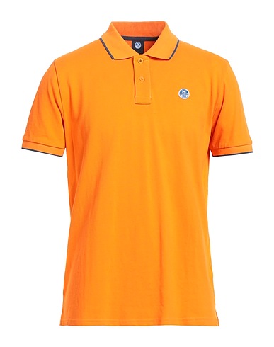 NORTH SAILS Polo shirt Orange 100% Cotton