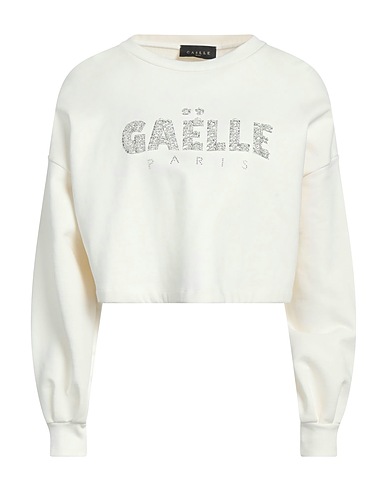 GAëLLE Paris Sweatshirt White 100% Cotton