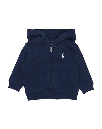 POLO RALPH LAUREN Felpa Blu notte 100% Cotone