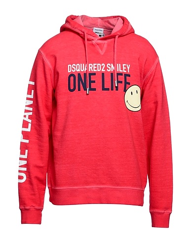 DSQUARED2 Hooded sweatshirt Red 100% Cotton