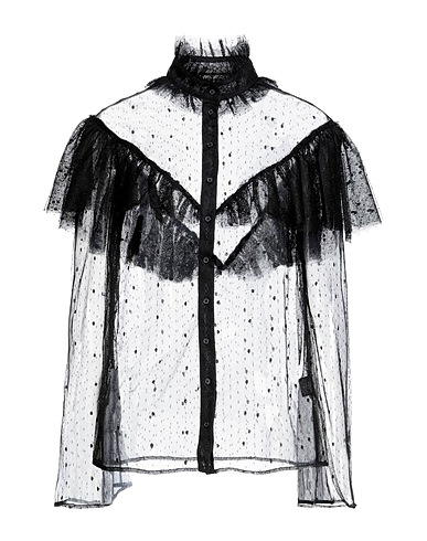ZADIG&VOLTAIRE Patterned shirts & blouses Black 100% Polyester