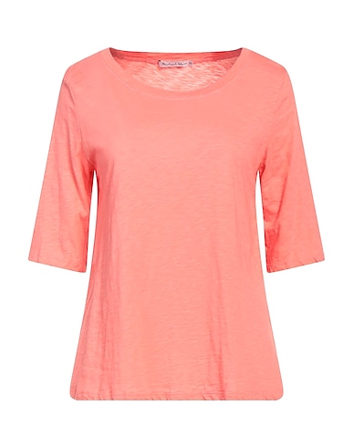 MICHAEL STARS Basic T-Shirt Coral 100% Cotton