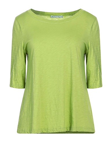 MICHAEL STARS Basic T-Shirt Limettengrün 100% Baumwolle