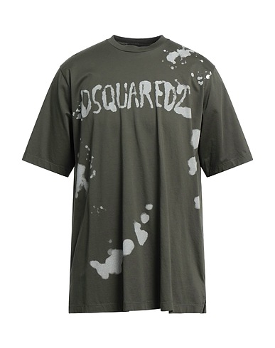 DSQUARED2 T-shirt Military green 100% Cotton