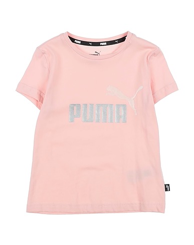 PUMA T-shirt Light pink 100% Cotton