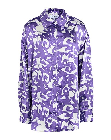 EDITED Patterned shirts & blouses Purple 100% Recycled polyester