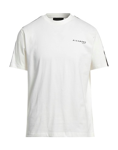 RICHMOND T-shirt Off white 100% Cotton