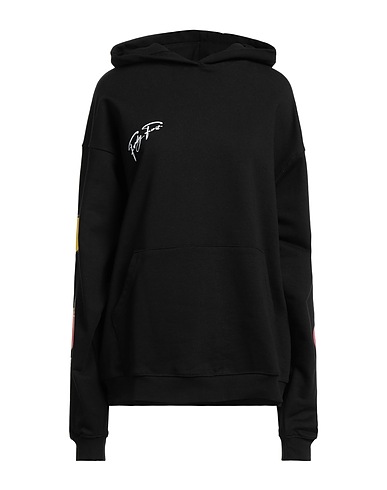 FAMILY FIRST  Milano Hooded sweatshirt Black 100% Cotton