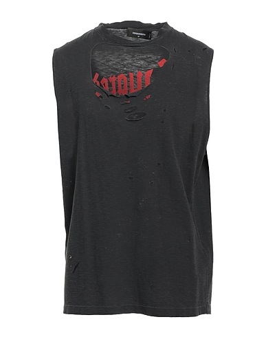 DSQUARED2 T-shirt Charcoal 88% Cotton, 12% Elastane