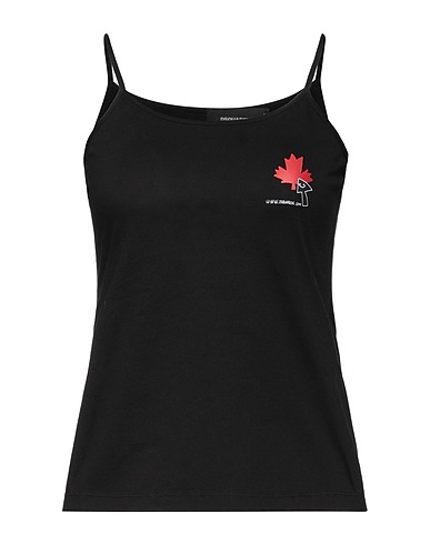 DSQUARED2 Tank top NERO 100% Cotton