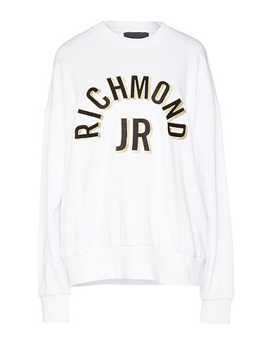 JOHN RICHMOND Sweatshirt White 100% Cotton