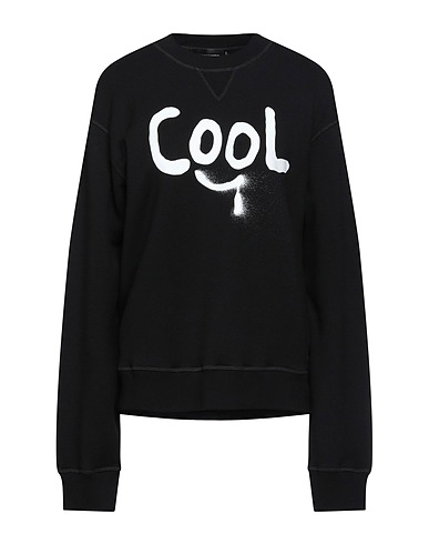 DSQUARED2 Sweatshirt Black 100% Cotton