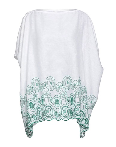 LFDL LA FABBRICA DEL LINO Top Ivory 100% Linen