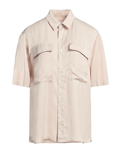 VIS À VIS Solid colour shirts & blouses Beige 100% Polyester