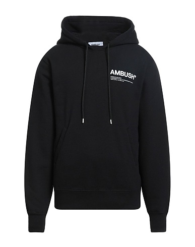 AMBUSH Hooded sweatshirt Black 100% Cotton