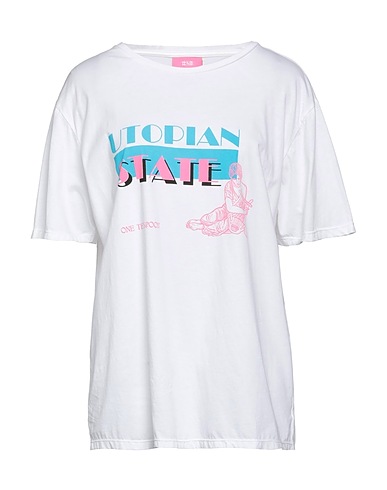 ONE TEASPOON T-shirt White 100% Cotton