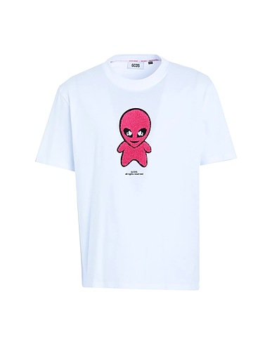 GCDS T-shirt White 100% Cotton