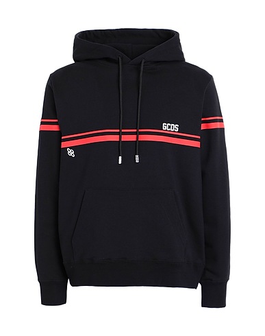 GCDS Hooded sweatshirt Black 100% Cotton