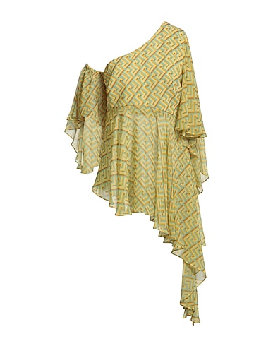 W LES FEMMES by BABYLON Top Yellow 100% Polyamide